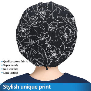 Bonnets de gommage médicaux de meilleure qualité pour les médecins, les infirmières et les professionnels hospitaliers Casquette de gommage réglable en coton respirant - Product Image 2
