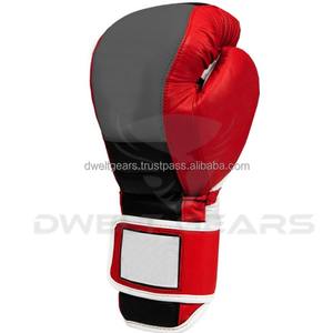 2023 gants de boxe professionnels unisexes en cuir PU de 12oz Logo personnalisé imprimé conception sans marque pour les achats de combat en plein air - Product Image 2