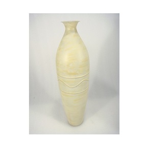 Blue Metal Flower <b>Vase</b> for Home Decor Decoration Egg Shape - Product Image 3