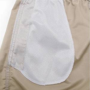 Vente en gros de maillots de bain pour hommes, shorts de sport pour la course à pied, maillots de surf unis solides, fermetures éclair, respirants, séchage rapide, hauts - Product Image 3