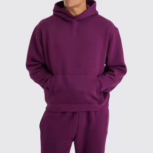 Conjunto de chándal con capucha y pantalones de chándal para hombre, ropa deportiva para correr, gimnasio, ropa de Fitness, traje de entrenamiento transpirable de secado rápido - Product Image 5