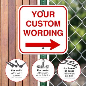 Mũi tên vuông trái hoặc biểu tượng mũi tên phải, thích hợp cho văn phòng, doanh nghiệp, nơi làm việc, nhà cửa, chống gỉ và phai - Product Image 3