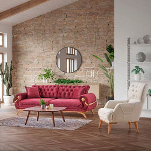 Juego de sofá cómodo de lujo para sala de estar Muebles de primera calidad - Product Image 1