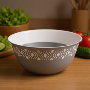 Tazón para Ensalada de Plástico Gris TOSCA de 29 cm, Modelo 55052 de Stefanplast - Product Image 3