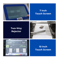 Food Grade 2 In 1 Metaaldetector & Check Weger Combinatie Voor Fruit Industrie