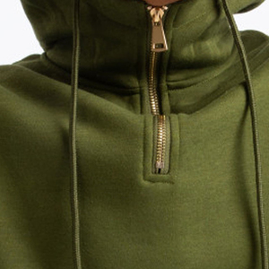 Ropa informal de verano para hombre de alta calidad, Sudadera con capucha y media cremallera para exteriores, sudaderas transpirables de secado rápido para hombre, servicio OEM disponible - Product Image 6