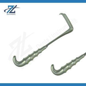 Hoja Retractor Kelly Manual de alta calidad, 267mm de largo, 38X191mm, acero inoxidable quirúrgico, instrumentos certificados CE fabricados - Product Image 2