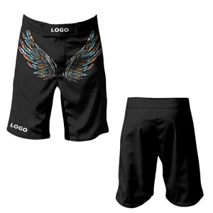 Pantalones cortos MMA transpirables para hombre, pantalones cortos MMA hasta la rodilla para hombre, a la venta, hechos en Pakistán - Product Image 6