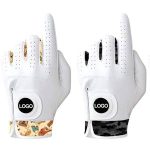 Gants de golf en cuir de cabretta de qualité supérieure, personnalisés, avec une excellente sensation de flexibilité, pour adultes, pour les sports de plein air - Product Image 1