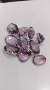 พลอยอะมีทิสต์ทรงเหลี่ยมคุณภาพดี รุ่น H a GEMS 18 ราคาถูก จี้คริสตัลสีม่วง พลอยอะมีทิสต์ธรรมชาติ - Product Image 2