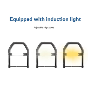 Barandilla <span class=keywords><strong>de</strong></span> Cama Ajustable con Luz <span class=keywords><strong>Nocturna</strong></span> LED, Cuidado en el Hogar, Enfermería, Seguridad para Personas Mayores, Asistencia para Cuidadores, Marca KDB Health, <span class=keywords><strong>Precio</strong></span> <span class=keywords><strong>de</strong></span> Fábrica, KDB-504H - Product Image 2
