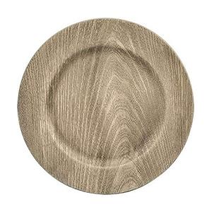 Table de cuisine en bois naturel pour la maison Assiette de présentation ronde faite à la main en bois massif Taille personnalisée Fabricant artisanal - Product Image 6