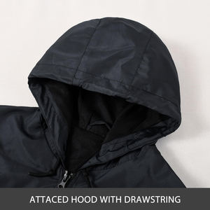 Hommes automne et hiver Sports Fitness course entraînement à manches longues fermeture éclair sweat à capuche décontracté séchage rapide vêtements de sport veste d'extérieur - Product Image 3