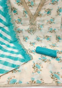 Elegante Traje de Fiesta Rojo para Mujer de la Marca Fabzone, Estilo Indio y Pakistaní, con Dupatta, Aspecto Exquisito - Product Image 3