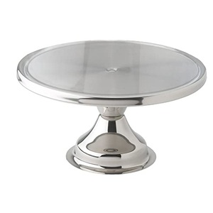 Support à gâteau multifonctionnel personnalisé de qualité durable, de forme arrondie, lot de trois, pour servir des desserts - Product Image 2