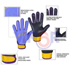 Gants de football gaélique à succès, confortables, respirants, en cuir et latex, imprimés tendance, à bas prix, concevez vos propres gants de football gaélique - Product Image 5