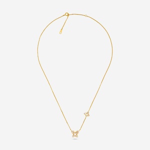 จี้เพชรทรงมาร์คีส์ประดับดอกไม้ ทอง 18K ชุบโรเดียม - ทันสมัยและมีสไตล์ - Product Image 4