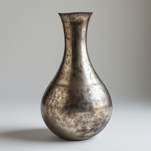 Classic Decorative Metal <b>Vase</b> With Smooth Finish Perfect For Premium Seasonal Decoration And Elegant Displays - Product Image 3