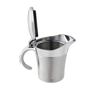 Pichet à eau martelé en acier inoxydable avec couvercle Pichet intérieur en métal en cuivre Verres de qualité supérieure pour la maison Cuisine Bar Restaurant Élégant - Product Image 2