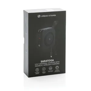 Bancos de Energía Promocionales Saratoga 5 en 1 con Tecnología Loader para Merchandising - Product Image 5