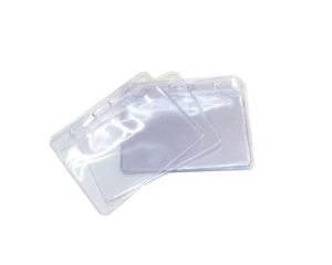 Porte-badge transparent en PVC, étui étanche pour passe d'exposition, porte-carte d'identité scolaire avec trou - Product Image 4