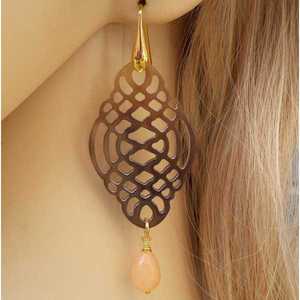 Boucles d'oreilles en corne de buffle de haute qualité avec poli brillant pour les fêtes de mariage et meilleur cadeau pour les filles de différentes tailles Offre Spéciale - Product Image 4