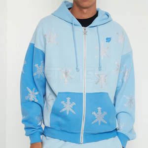 เสื้อฮู้ดผู้ชายประดับเพชรสำหรับฤดูหนาว - ผ้าฟลีซน้ำหนักเบา เป็นมิตรกับสิ่งแวดล้อม คุณภาพสูง ผลิตในปากีสถาน - Product Image 4