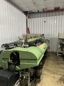 La máquina de tejer Somet Super Excel utilizada en excelentes condiciones presenta componentes principales que incluyen motor - Product Image 1