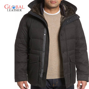 Large Size Men's Winter Puffer Jacket <b>Quilted</b> Hooded <b>for</b> Men Women Collar Zipper Closure High Street Style Front Waterproof - Product Image 1