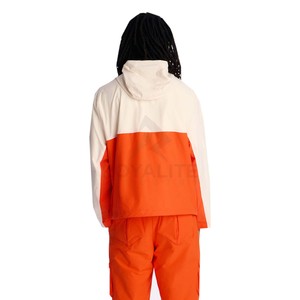 Vêtement de jogging sur mesure de haute qualité, coupe-vent, survêtement zippé, polyester, coupe-vent pour homme - Product Image 4