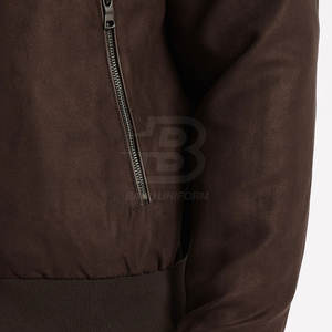 Blouson d'aviateur au design personnalisé OEM Blouson d'aviateur à prix réduit Blouson d'aviateur d'hiver de haute qualité - Product Image 4