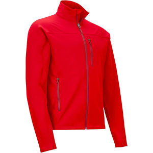 Spring Men's Outdoor Chaqueta impermeable y transpirable a prueba de viento Soft Shell con logotipo frontal - Product Image 3