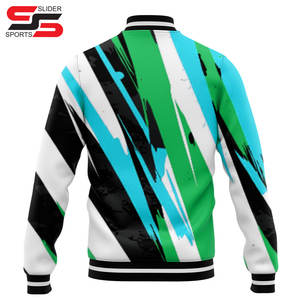 Vestes pour hommes grande taille OEM Street Style Team Wear Fashion Letterman Jacket University Jacket pour hommes - Product Image 2