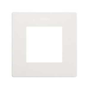 Cornice bianca Icon aesthetic per 1 elemento Simon 270 (27000610-090) - Product Image 1
