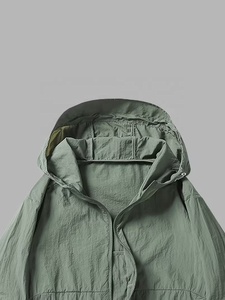 Chaqueta Impermeable con Logotipo Personalizado, Chaqueta Cortavientos para Hombre, con Capucha, Ligera, para Exteriores, Primavera y Otoño, Tejido de Poliéster - Product Image 2