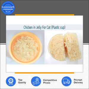 La mejor oferta en pollo en gelatina de origen tailandés de alta calidad disponible en vaso de plástico comida para mascotas para gatos y gatitos - Product Image 4