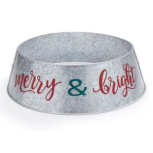 Couverture décorative de vacances de base d'arbre de Noël de nid de clinquant élégant et durable pour des décorations de Noël - Product Image 1