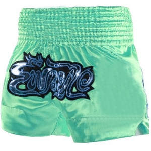 Nouveau short de Muay Thai respirant avec logo personnalisé pour hommes et enfants Ensemble de boxe de combat de gymnastique avec fonction extensible - Product Image 1