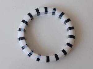 Bracelet élégant en résine fait main | Bijoux pour femmes élégantes Accessoire de mode unique Bracelet en résine léger et durable - Product Image 2