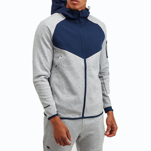 ชุดวอร์มผ้าฝ้าย/โพลีเอสเตอร์สำหรับผู้ชายชุดวอร์มผ้าคอตตอนสำหรับผู้ชายทำโลโก้ได้ตามสั่ง Made100 % - Product Image 4