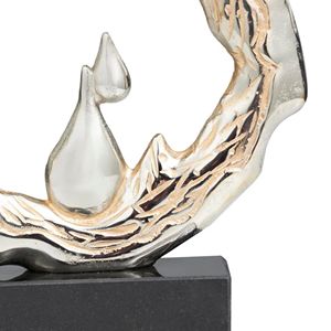 Artificial Metal Decorative Abstract Figurines & Sculptures with Accents for Home Office Tabletop Decor Usage in Wholesale Price - Product Image 3