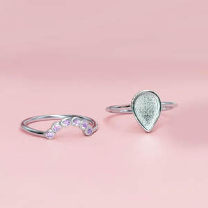 Magnifique collier pendentif en argent sterling avec opale éthiopienne, pour fiançailles, mariage, fête, rhodié, fait à la main, forme poire, serti clos, 9 à 12 mm - Product Image 2