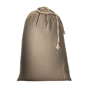 Sacchetti Sportivi Sostenibili con Coulisse in Cotone Riciclato, Borsa Regalo per Gadget Promozionali - Product Image 3