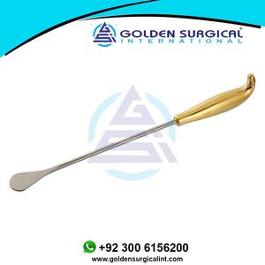 Spatule ovale rigide de dissecteur chirurgical de sein 25mm de large, dissecteur de chirurgie plastique médicale de la longueur totale 330mm - Product Image 5