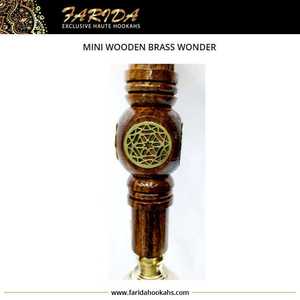 Cachimbas de Madera de Palisandro y Latón Farida, Mini, Talladas a Mano, Estilo Lujoso, Técnica de Laca Única, Personalizables - Product Image 6