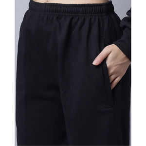 2025 personnalisé en vrac en gros Tech polaire survêtement Logo survêtement survêtement femmes personnalisé hiver survêtements ras du cou survêtement - Product Image 6