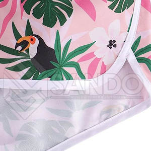 กางเกงขาสั้นชายหาดผู้หญิงทรงปกติ น้ำหนักเบา ผ้าฝ้าย 100% แห้งเร็ว สวมใส่สบาย ระบายอากาศได้ดี เหมาะสำหรับใส่ลำลอง มีเชือกผูกเอว - Product Image 5