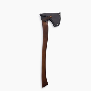 Hacha multifunción de acero de alto carbono con mango de madera, venta al por mayor, hacha de corte de madera duradera para exteriores a la venta - Product Image 2