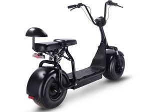 สกู๊ตเตอร์ไฟฟ้า MotoTec Knockout 60V 1000W คุณภาพดีที่สุด สีดำ ยางใหญ่ ขับขี่สบาย - Product Image 4