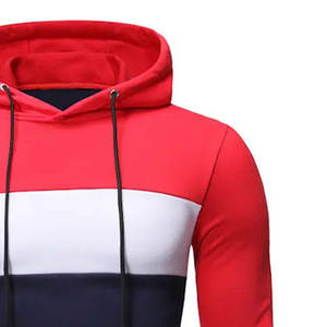 Sweat à capuche personnalisé pour homme, coupe classique, épais, avec logo, en coton, cordon de serrage, séchage rapide, respirant, écologique, anti-rétrécissement, en molleton - Product Image 3